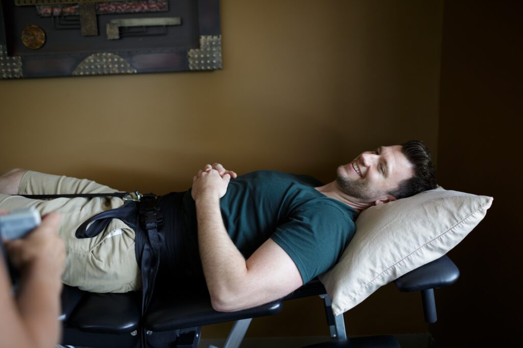 Spinal Decompression Treatment in Action